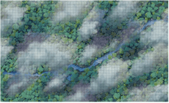 D&D Icons of the Realms - Battle Mat - Sky